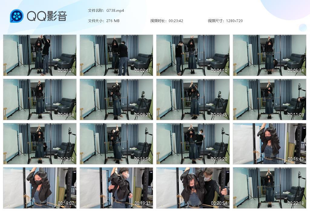 G.jpg 小紫全身拘束吊手TK - G738  第1张