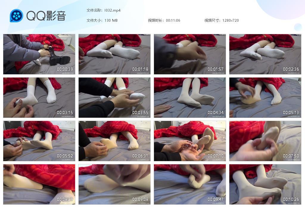 G.jpg 熟睡脱靴挠白棉袜丝TK - I032  第1张